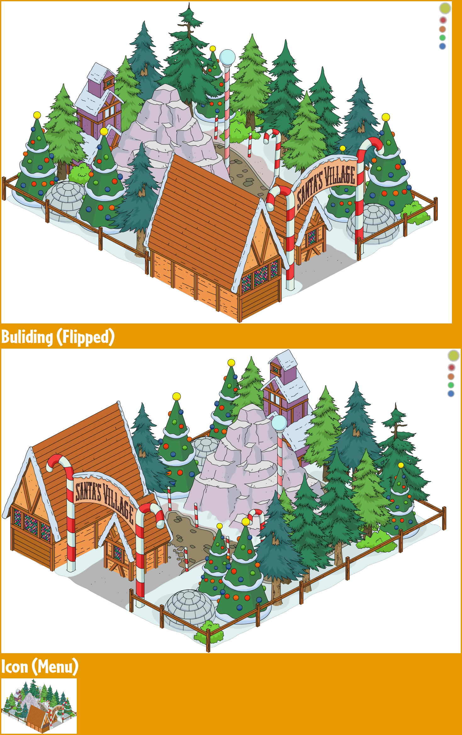 The Simpsons: Tapped Out - Santa's Village