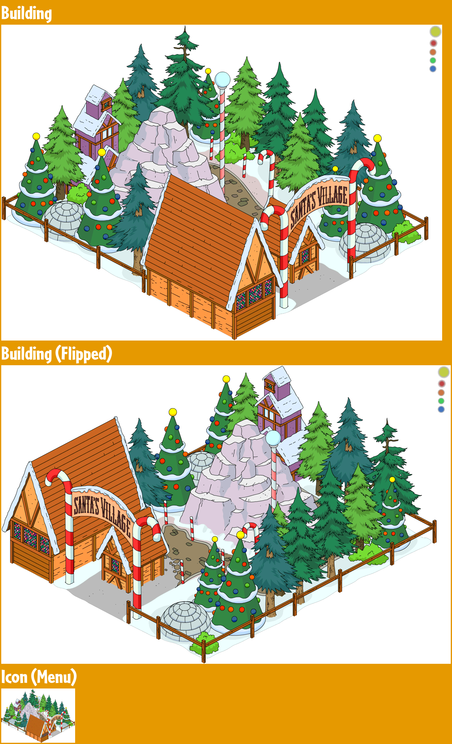 The Simpsons: Tapped Out - Santa's Village