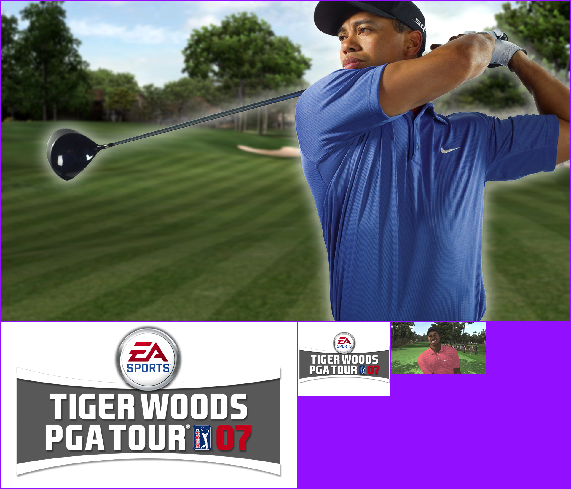 Tiger Woods PGA Tour 07 - Game Banner & Icon