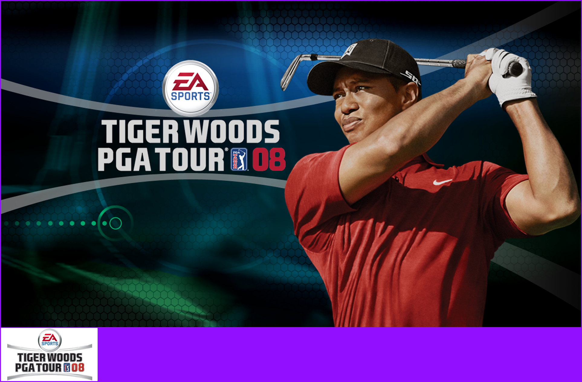 Tiger Woods PGA Tour 08 - Game Banner & Icon