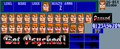 Wolfenstein 3D (Prototypes) - HUD