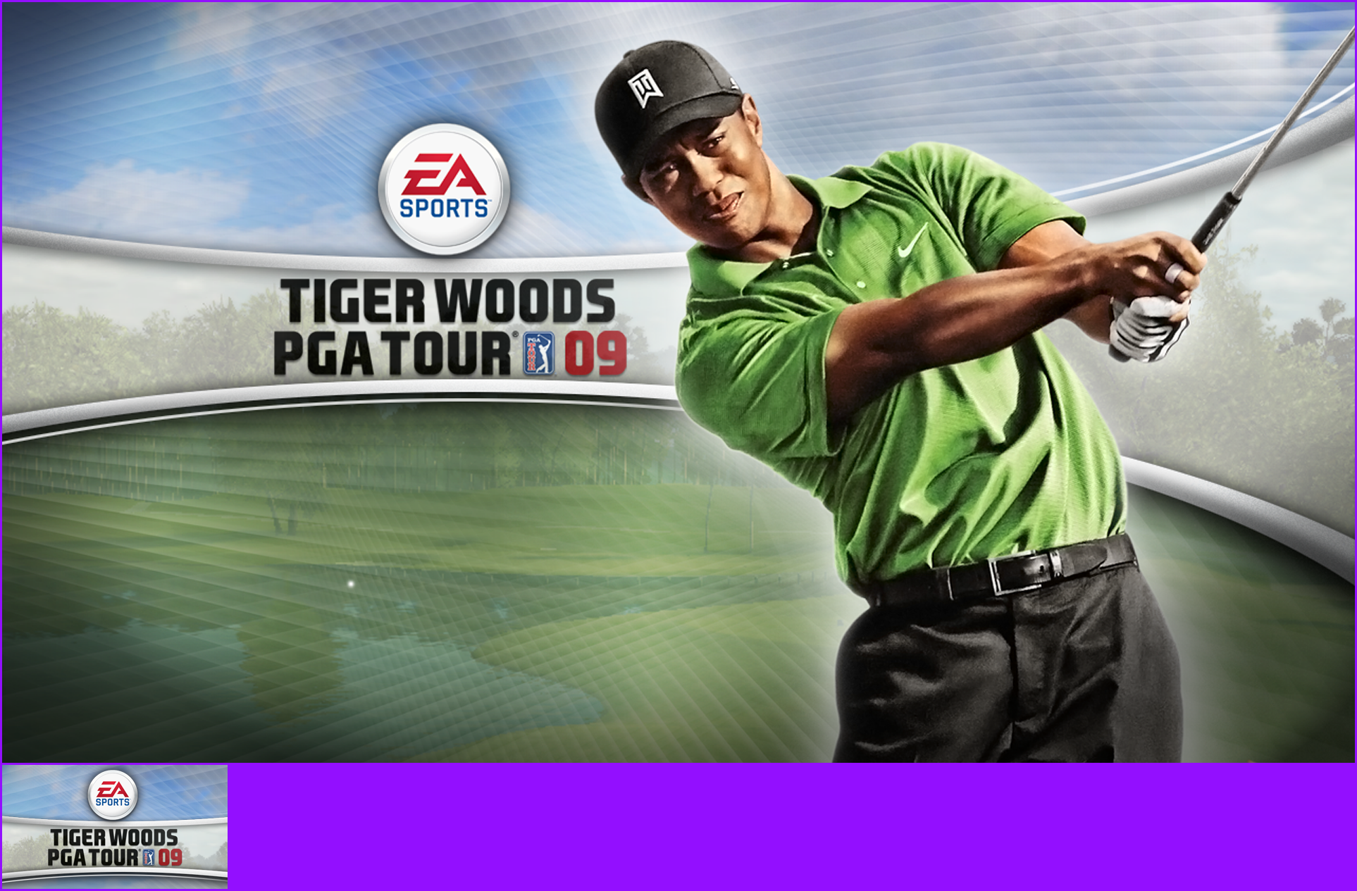 Tiger Woods PGA Tour 09 - Game Banner & Icon