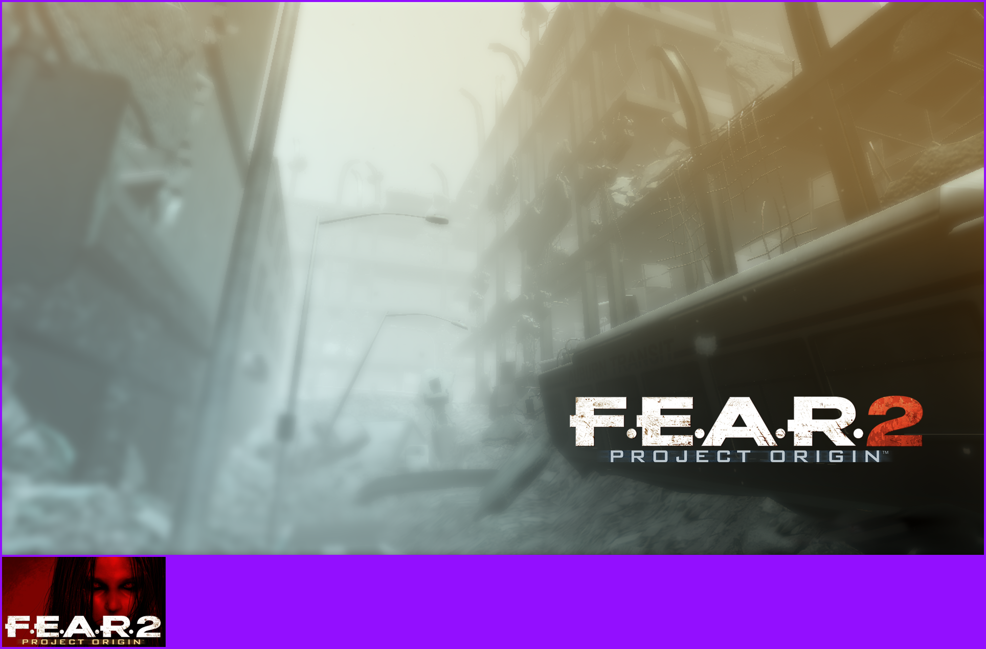 F.E.A.R. 2: Project Origin - Game Banner & Icon