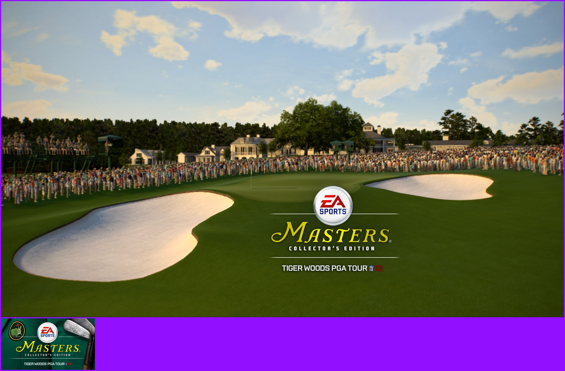 Tiger Woods PGA Tour 13: Masters Collector's Edition - Game Banner & Icon