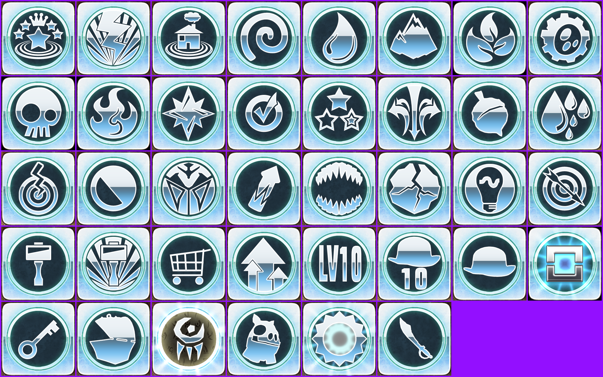 Skylanders: Spyro's Adventure - Trophy Icons