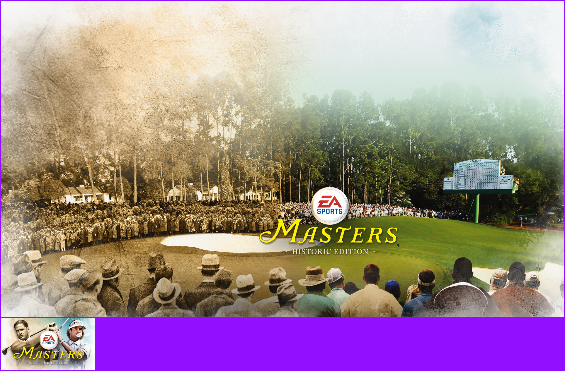 Tiger Woods PGA Tour 14: Masters Historic Edition - Game Banner & Icon