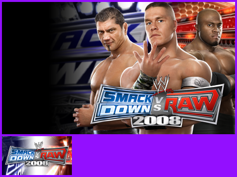 WWE SmackDown vs. Raw 2008 - Game Banner & Icon