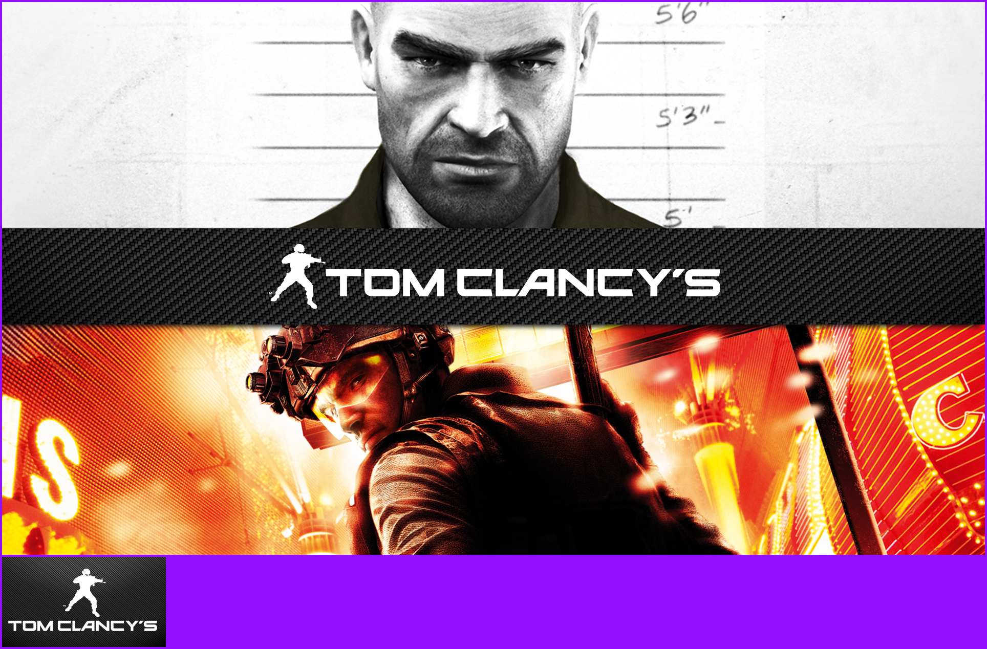 Tom Clancy's Rainbow Six: Vegas + Tom Clancy's Splinter Cell: Double Agent - Game Banner & Icon