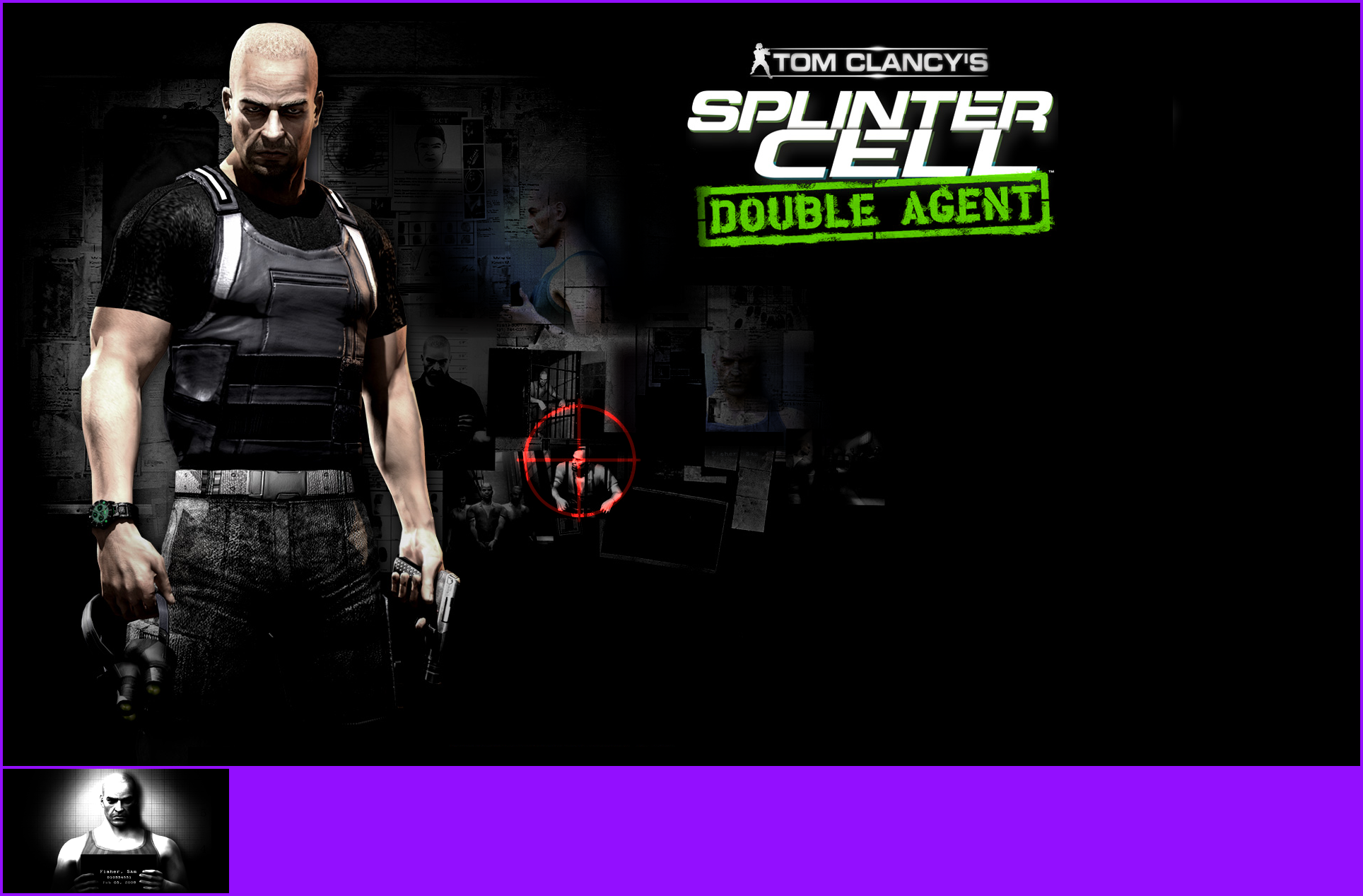 Tom Clancy's Splinter Cell: Double Agent - Game Banner & Icon