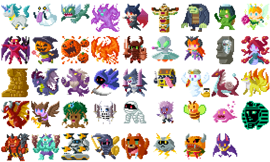 Block Legend DX - Monsters