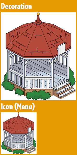 The Simpsons: Tapped Out - Gazebo