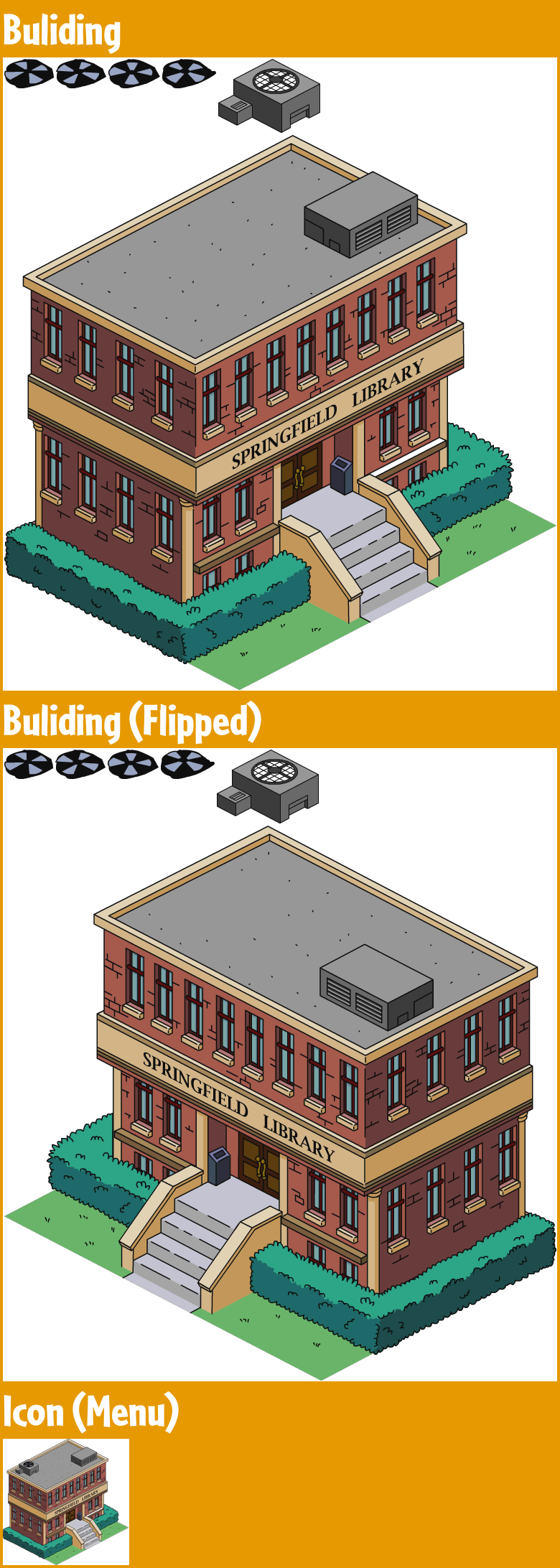 The Simpsons: Tapped Out - Springfield Library