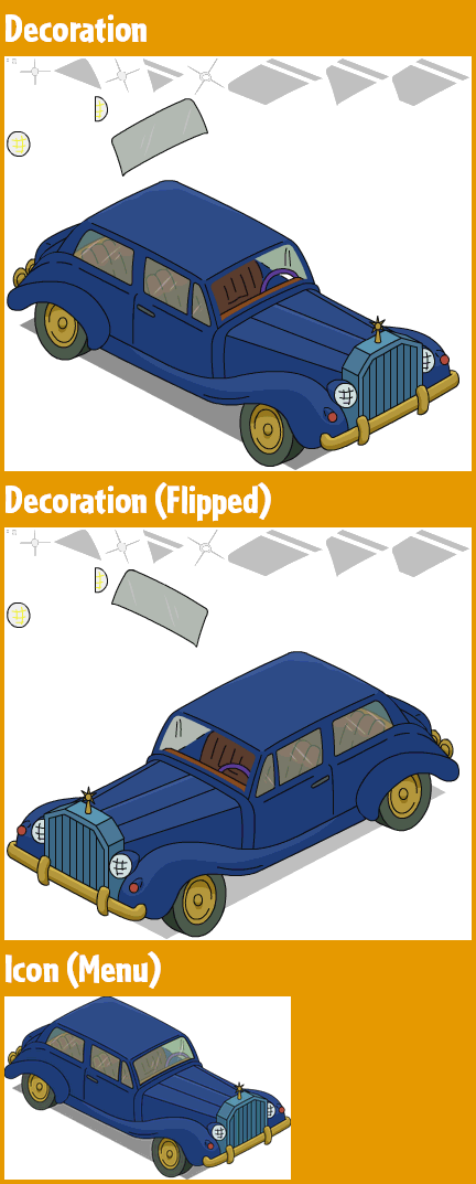 The Simpsons: Tapped Out - Burns Limo