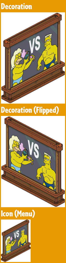 The Simpsons: Tapped Out - Gorgeous Grampa Billboard