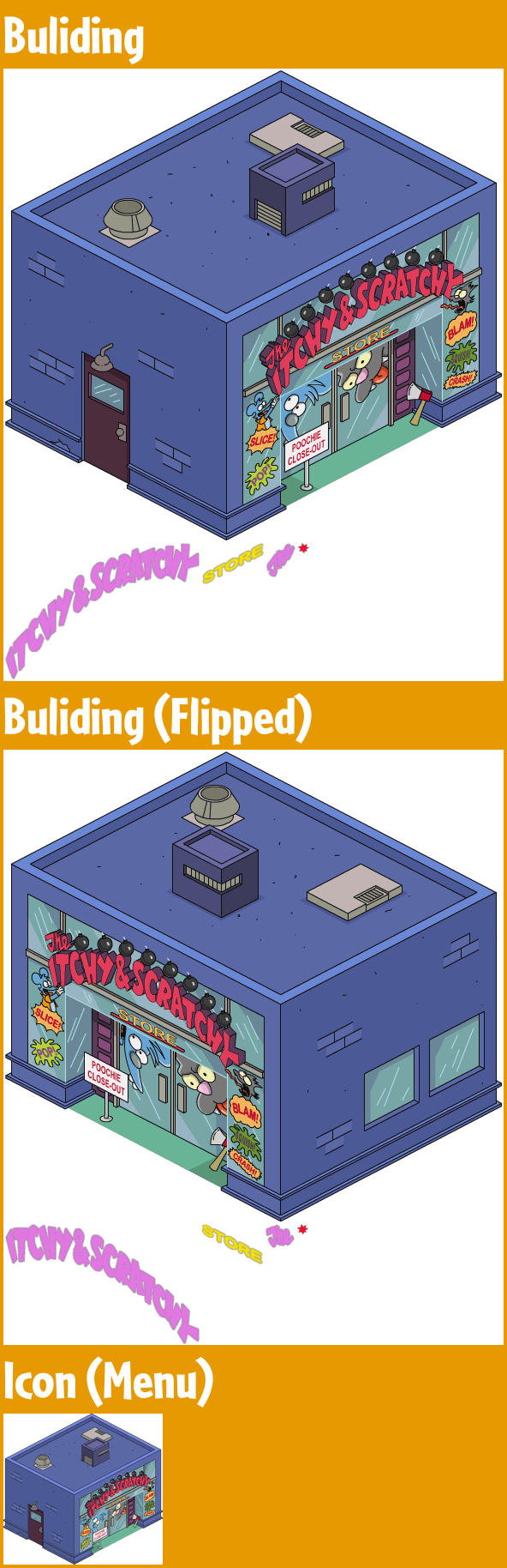 The Simpsons: Tapped Out - The Itchy and Scratchy Store