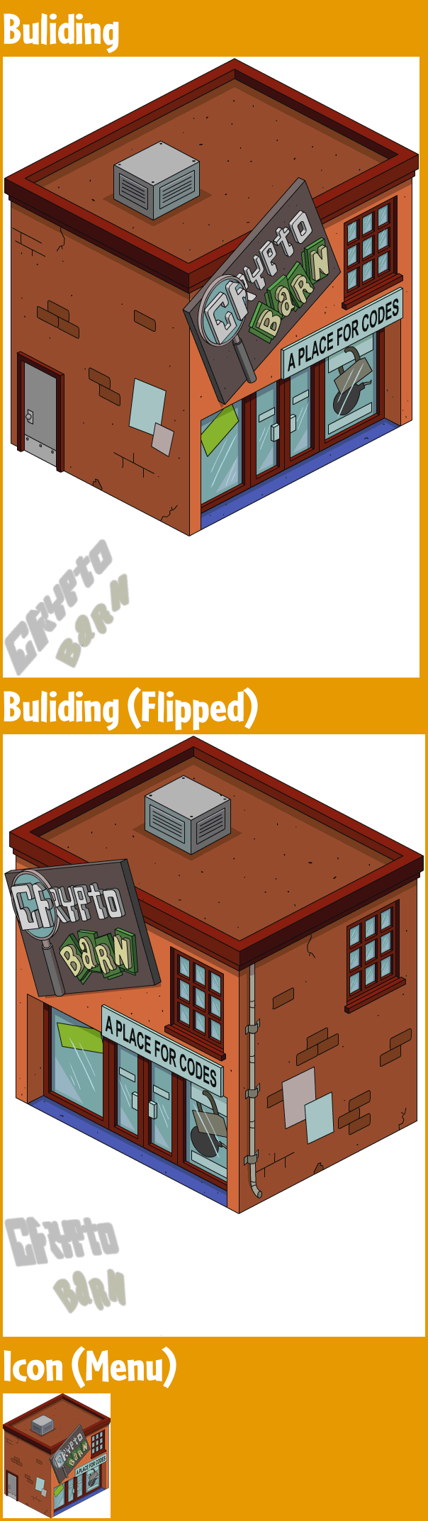 The Simpsons: Tapped Out - Crypto Barn