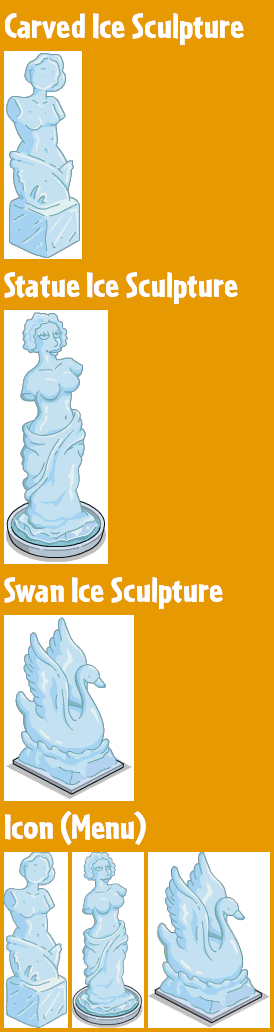 The Simpsons: Tapped Out - Ice Sculpture