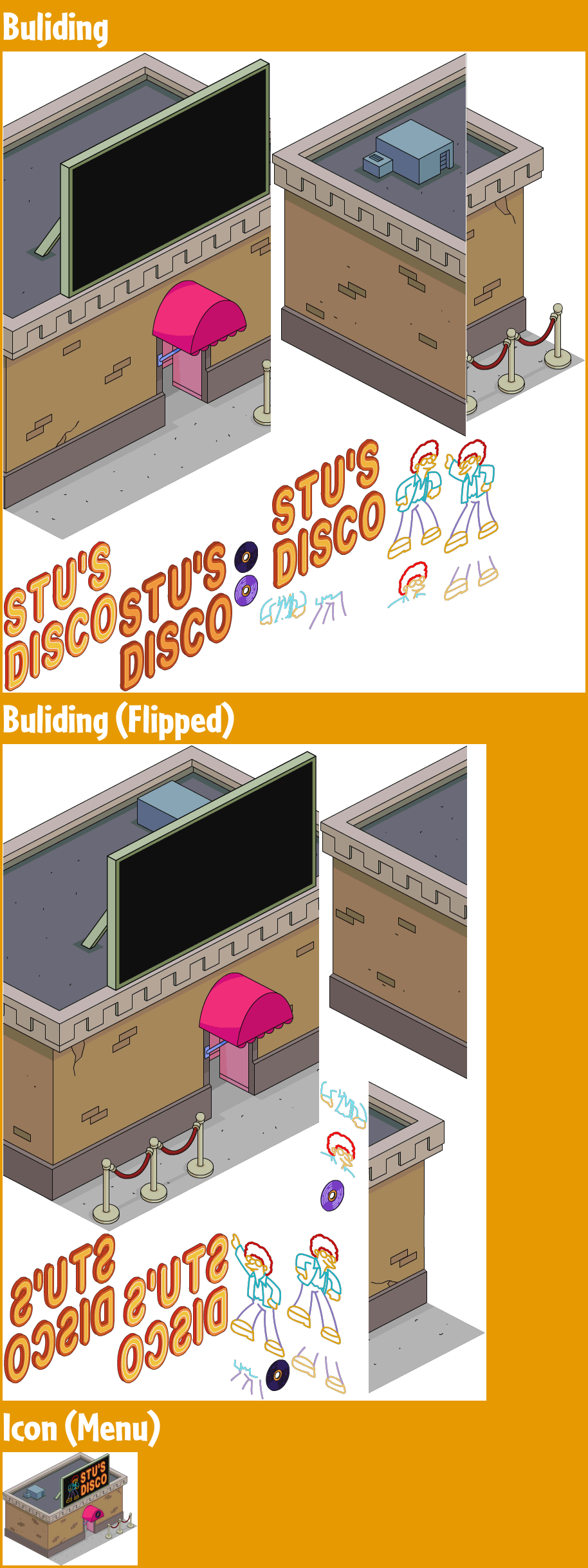 The Simpsons: Tapped Out - Stu's Disco