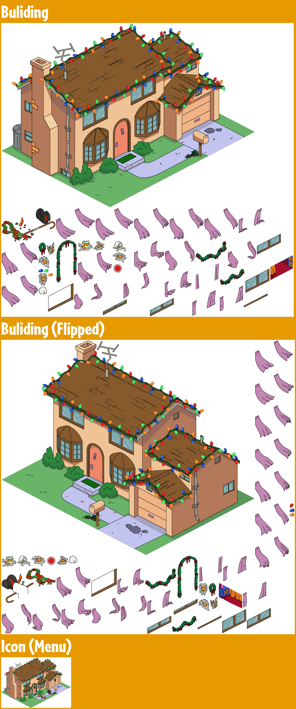 The Simpsons: Tapped Out - Christmas Simpson House