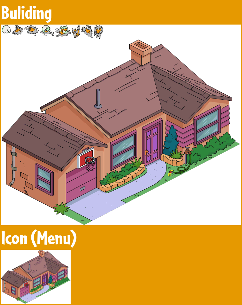 The Simpsons: Tapped Out - Orange House