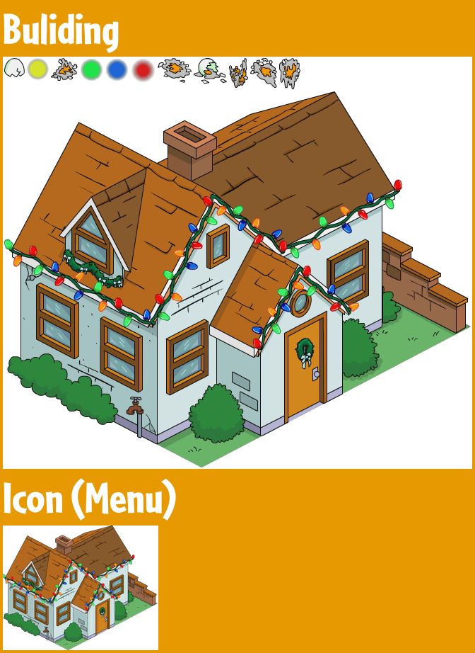 The Simpsons: Tapped Out - Christmas White House