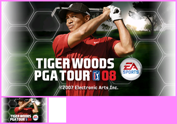 Tiger Woods PGA Tour 08 - Wii Menu Banner & Icon