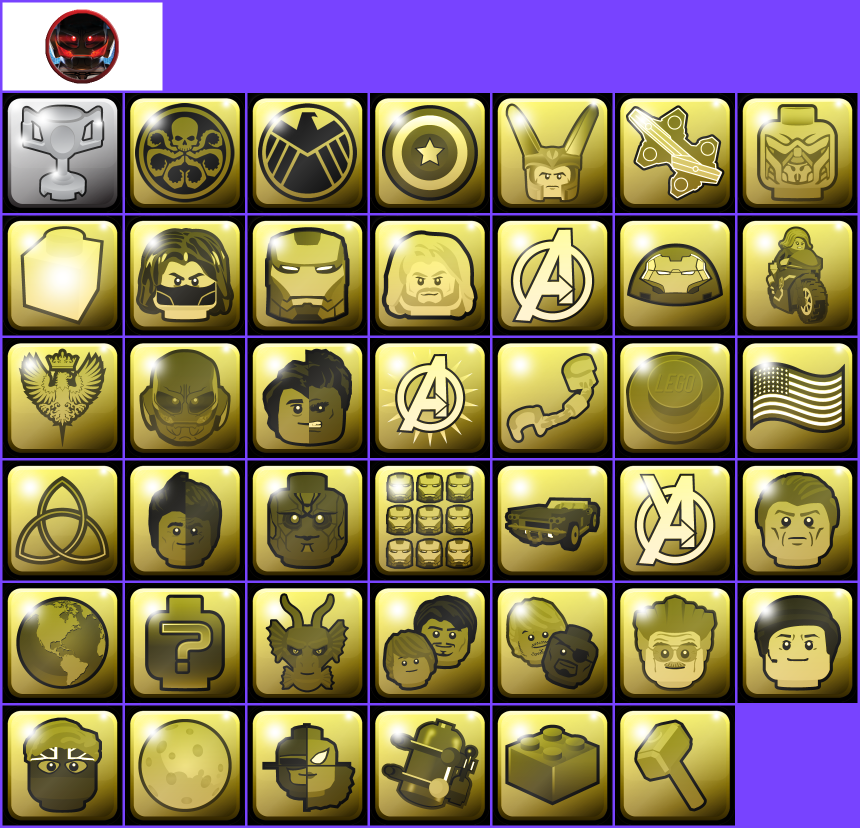 Trophy Banner & Icons