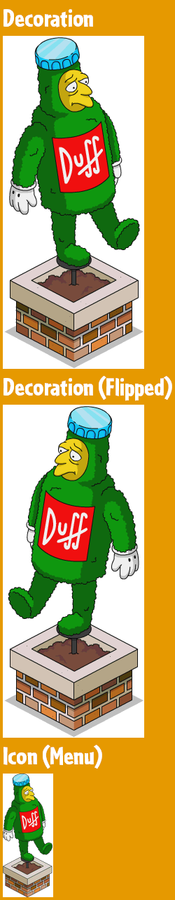 Remorseful Duff Topiary