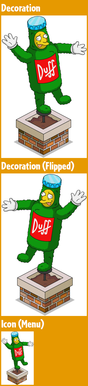 Dizzy Duff Topiary