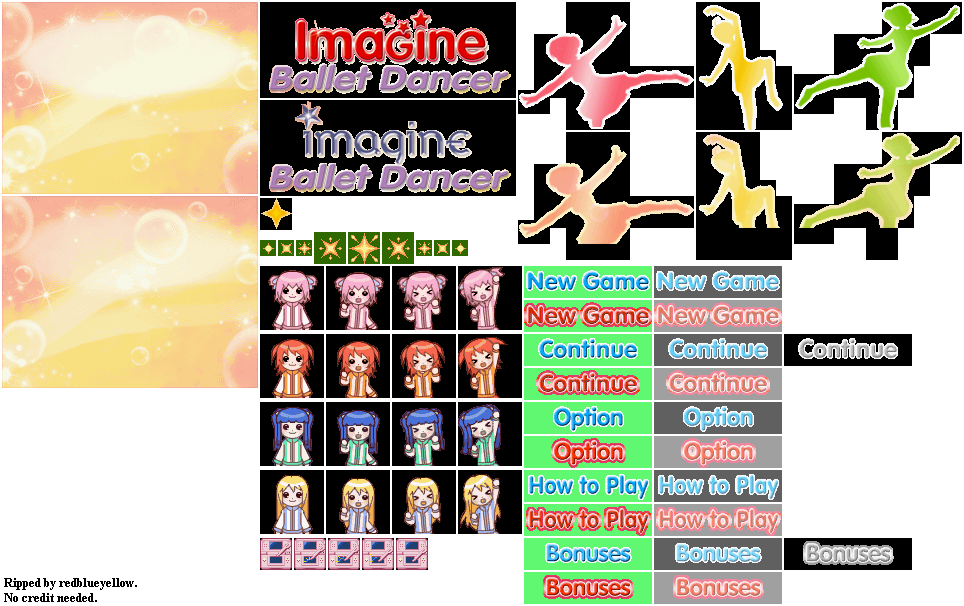 Imagine: Ballet Star - Title Screen