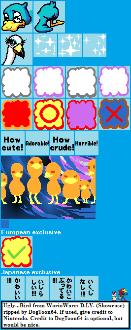 WarioWare: D.I.Y. - Ugly...Bird