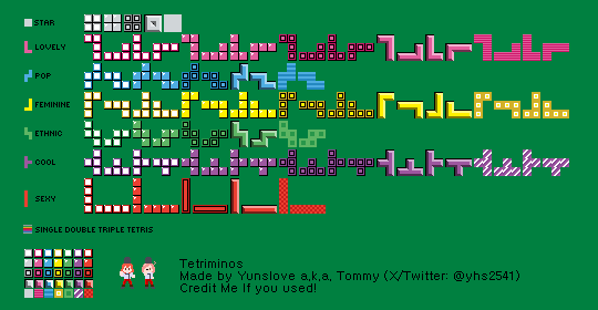 Tetris Customs - Tetriminos