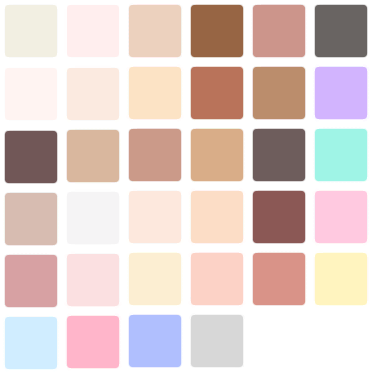 Pastel Girl - Skintones