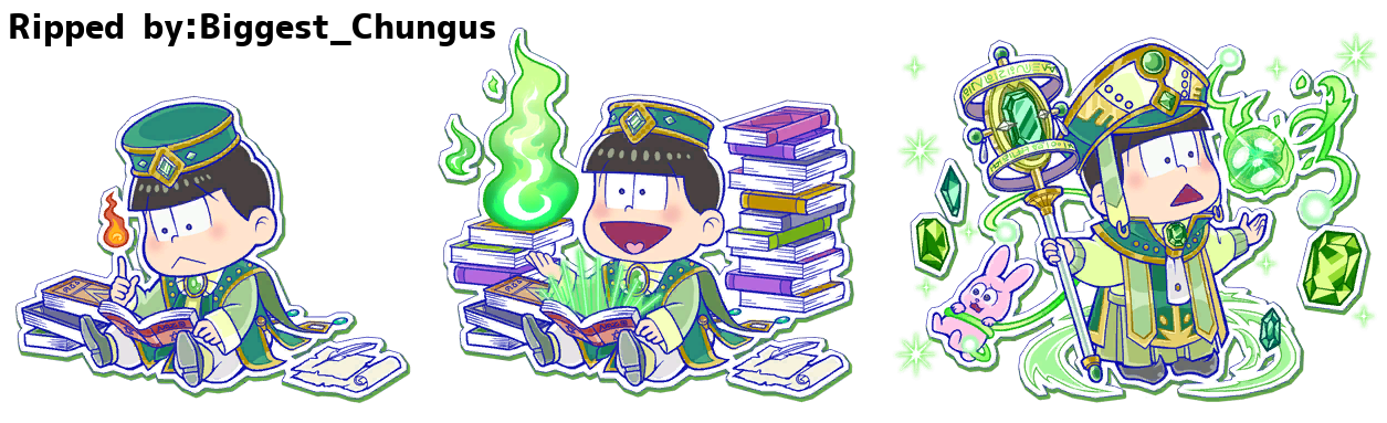 Motto! New Puzz Osomatsu-san: Shinpin Sotsugyou Keikaku - Choromatsu (Wizard)