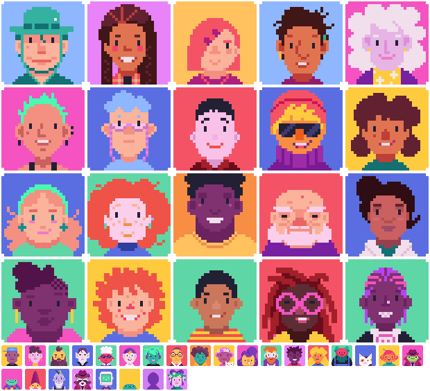 Character Icons