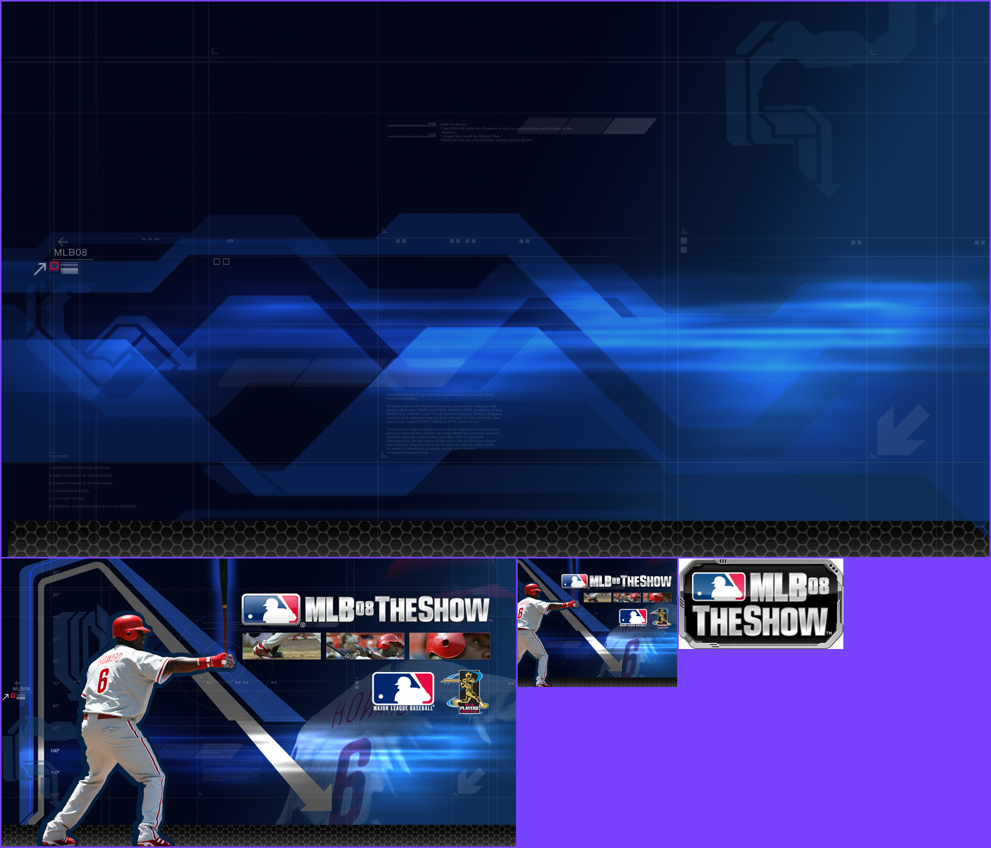 MLB 08: The Show - Game Banner & Icon