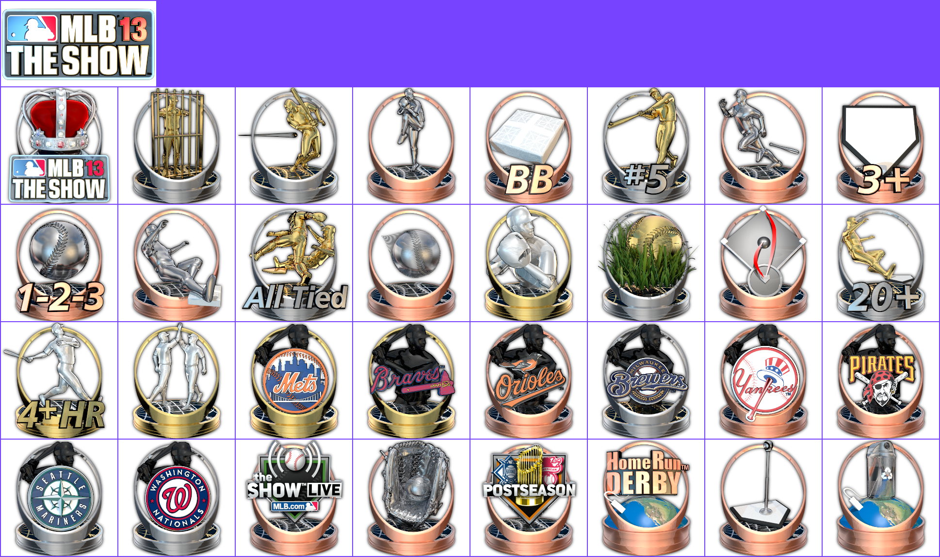 Trophy Banner & Icons