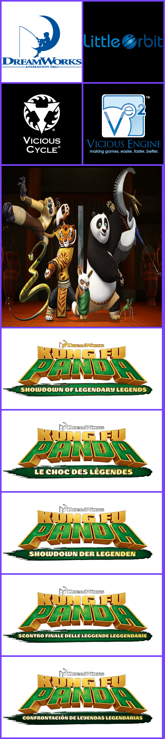 Kung Fu Panda: Showdown of Legendary Legends - Opening Logos & Title Screen