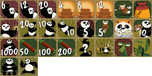 Kung Fu Panda: Showdown of Legendary Legends - Award Icons