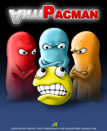 Anti Pac-Man - Title Screen