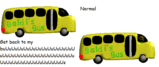 Baldi's Basics Plus - Bus