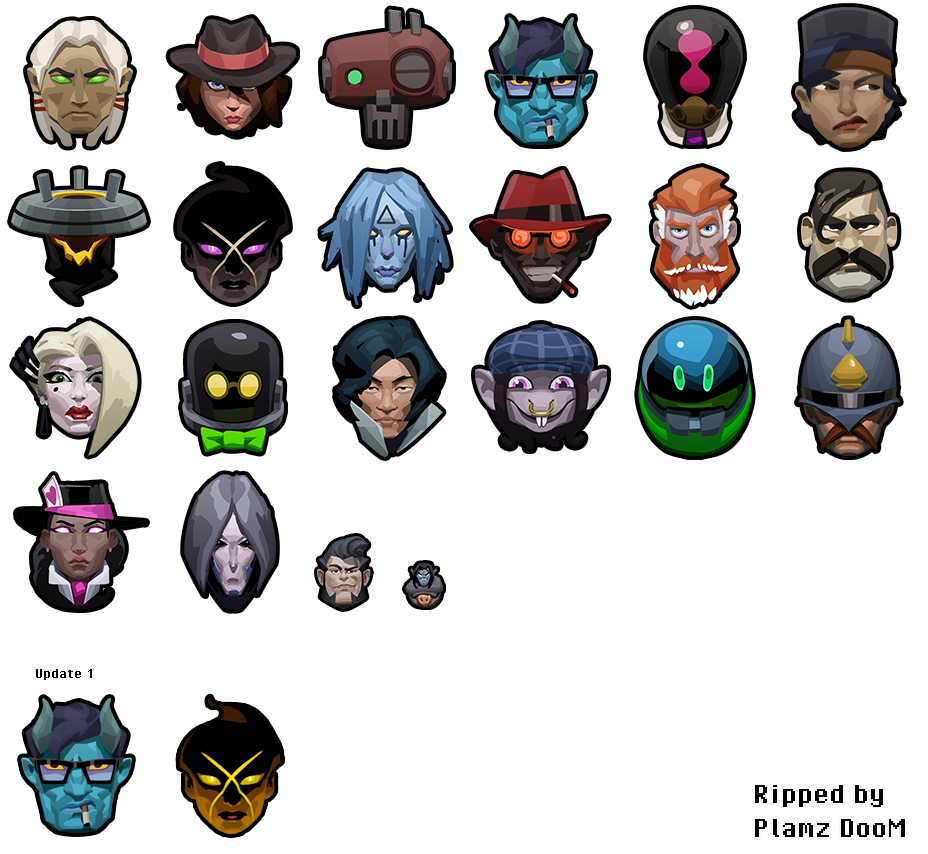 Hero Minimap Icons