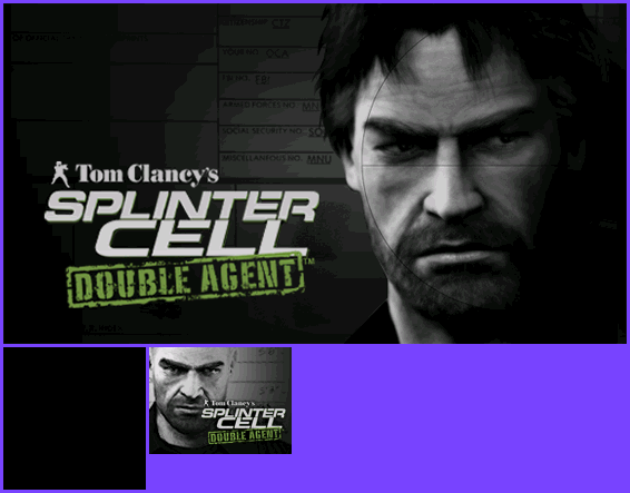 Tom Clancy's Splinter Cell: Double Agent - Wii Menu Banner & Icon