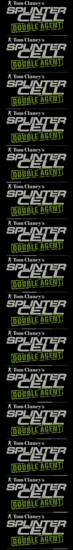 Tom Clancy's Splinter Cell: Double Agent - Opening Loading Screen