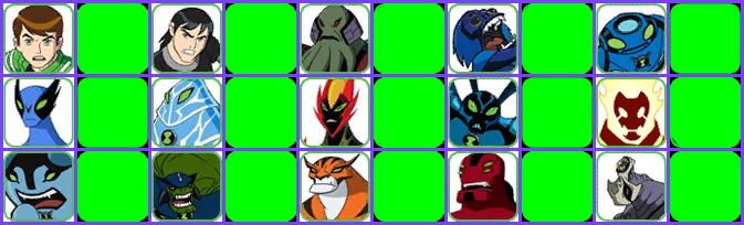 Ben 10: Galactic Racing - Character Icons