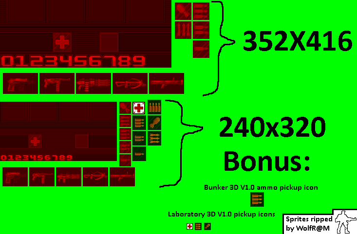 Bunker 3D Trilogy - HUD