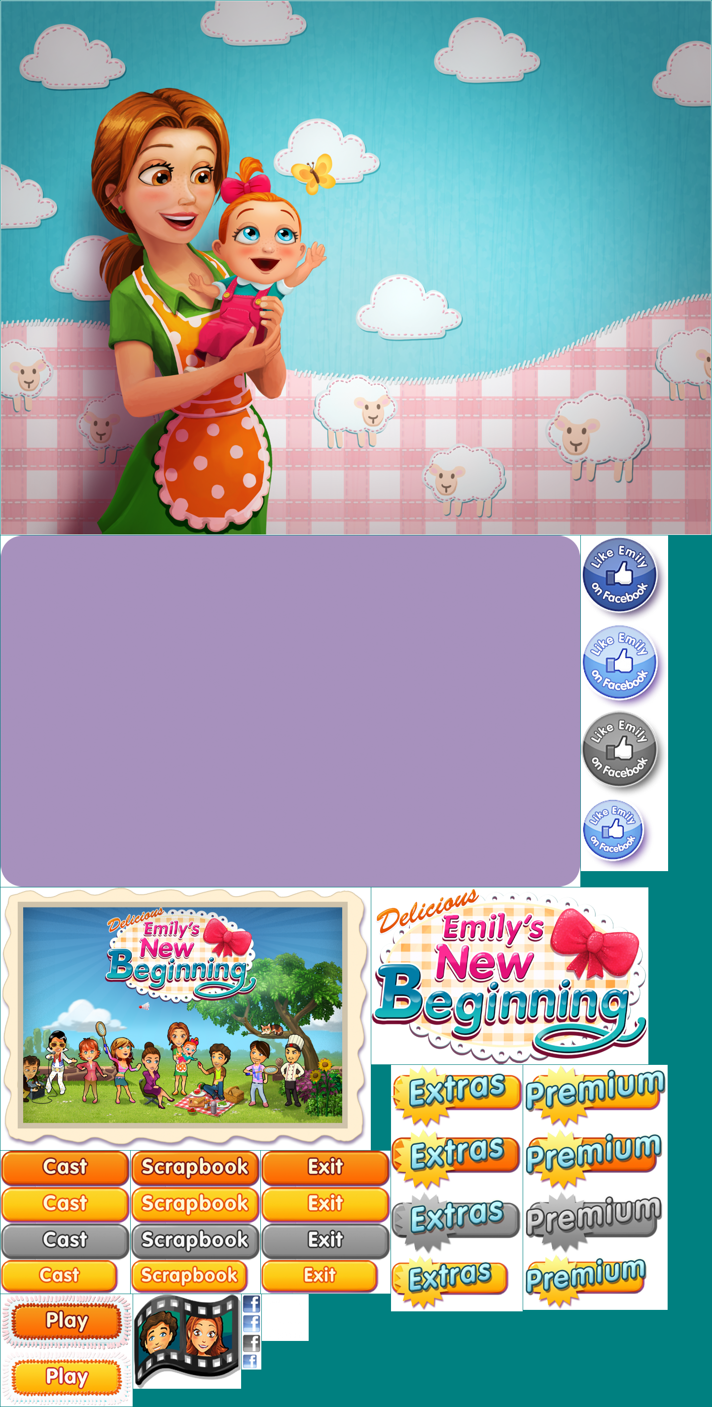 Delicious – Emily’s New Beginning - Main Menu