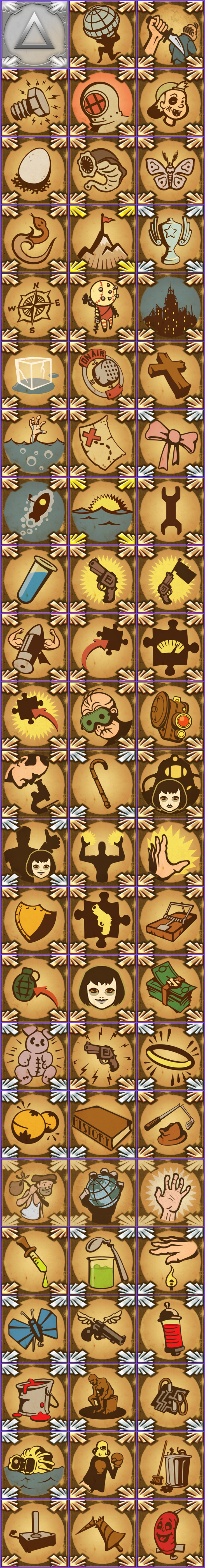 Bioshock 2 - Trophy Icons