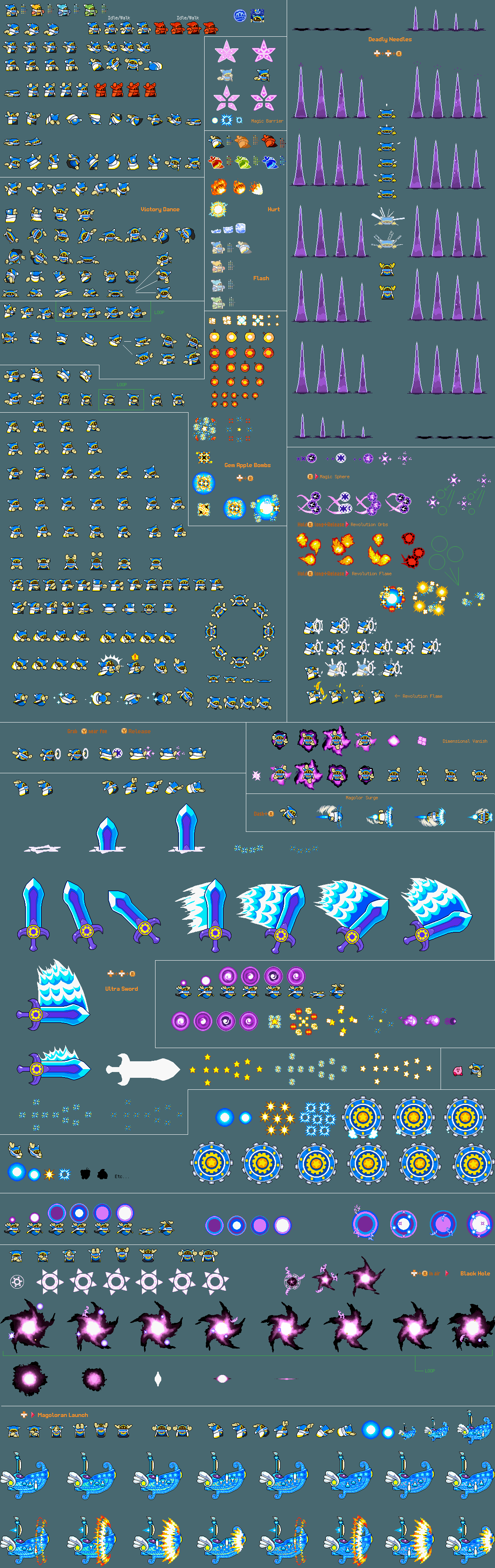 Kirby Customs - Magolor (KSSU-Style)