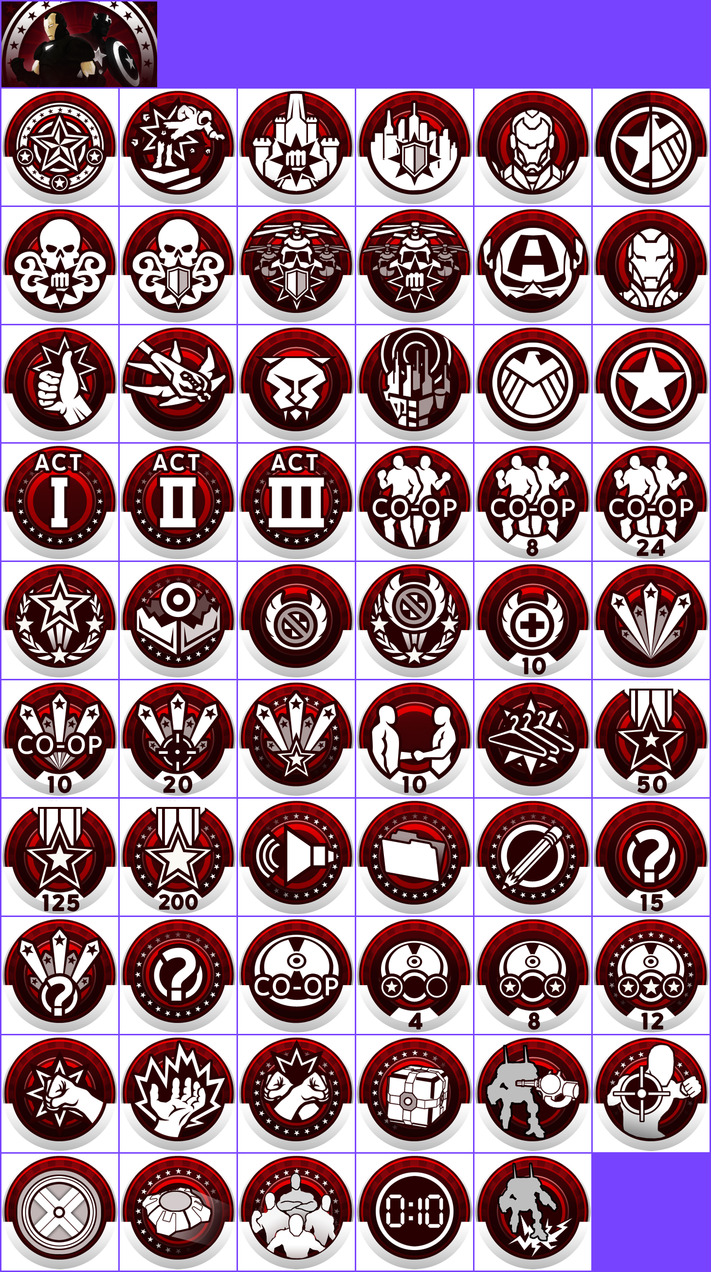 Trophy Banner & Icons